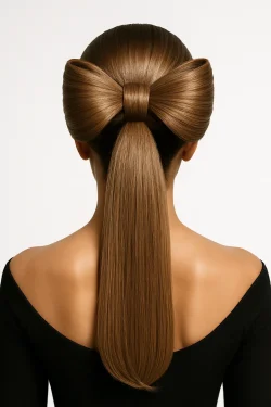 تسريحات الشعر الطويل المستقيم 19