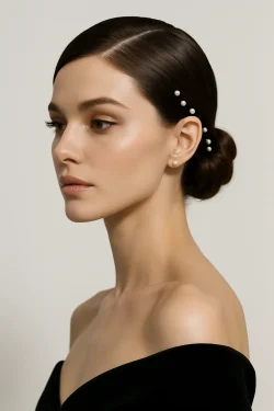 تسريحات شعر بسيطة وناعمة للمناسبات 02