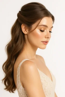 تسريحات شعر بسيطة وناعمة للمناسبات 09