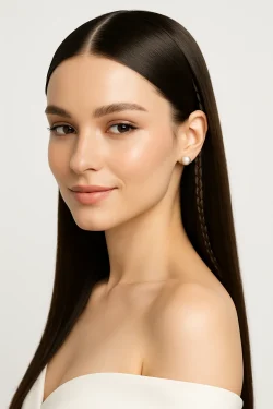 تسريحات شعر بسيطة وناعمة للمناسبات 12