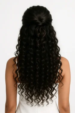 تسريحات شعر طويل 01