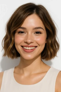 تسريحات شعر قصير مميزة 22