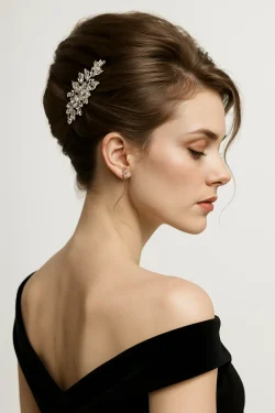 تسريحات للمناسبات للشعر القصير 08