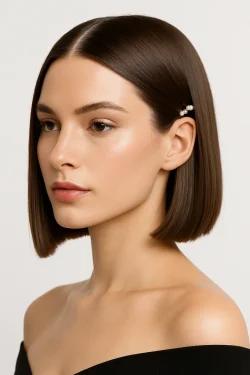 تسريحات للمناسبات للشعر القصير 17